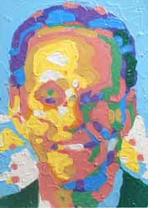 Geoffrey Mearns, NKU's fifth president painted by Tom Lohre