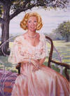 Annie Milburn oil portrait