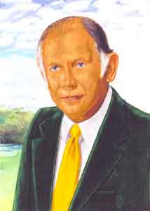 Dick Foster Oil Portrait