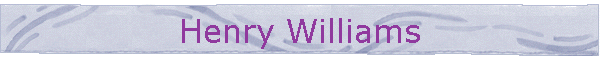 Henry Williams